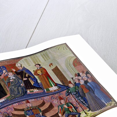 The Coronation of Henry IV, 1399 (15th Century) by Master of the Harley Froissart