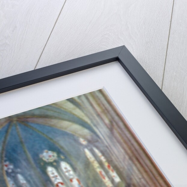 'The Recognition', George VI's coronation ceremony, Westminster Abbey, London by Henry Charles Brewer