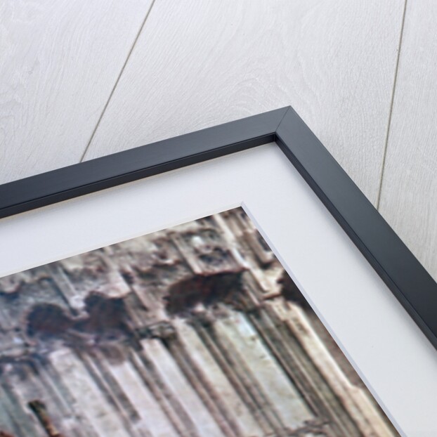 The Coronation Chair, with the Stone of Scone, Westminster Abbey, London by Anonymous