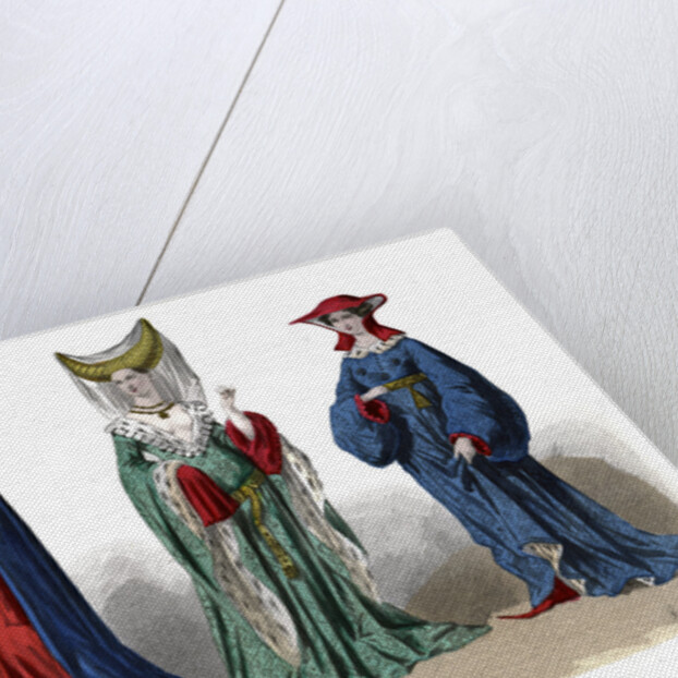 French costume: Charles V, Charles VI by Anonymous