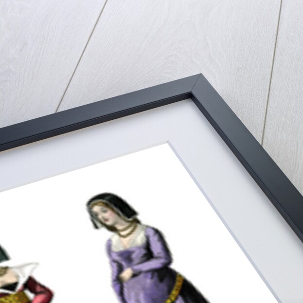 French costume: Charles VI, Charles VII, Louis XI by Anonymous