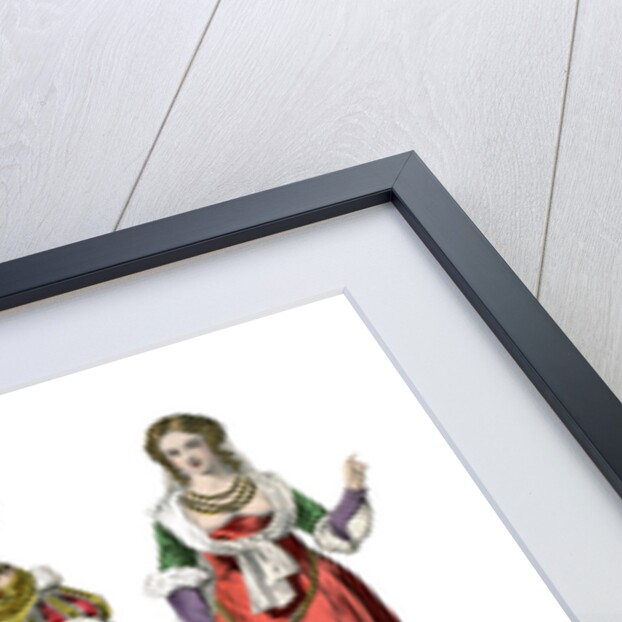 French costume: Charles VIII, Louis XII by Anonymous