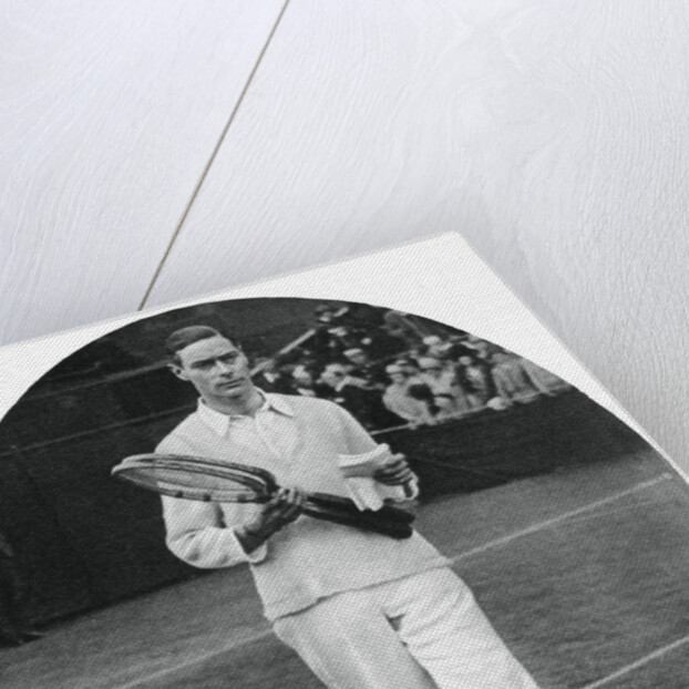 The Duke of York as a competitor in the men's doubles at Wimbledon by Anonymous