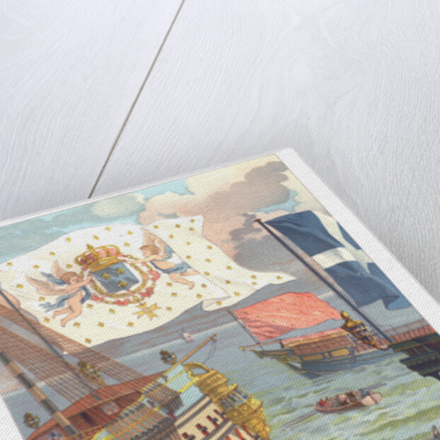 Royal flag, galleon flag and traders' flag by Urrabieta