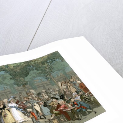 The Royal Palace Garden by Urrabieta