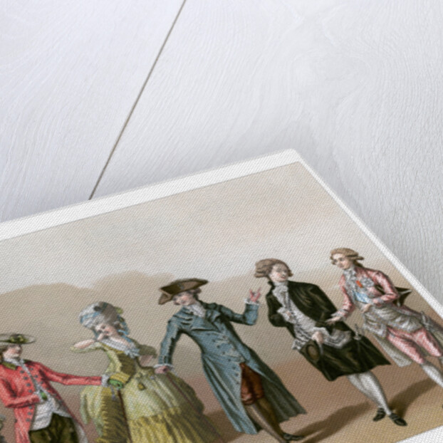 Costume During The Time Of Louis XVI by Durin