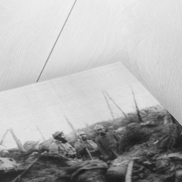 The landscape of Les Eparges, near Verdun, France by Anonymous