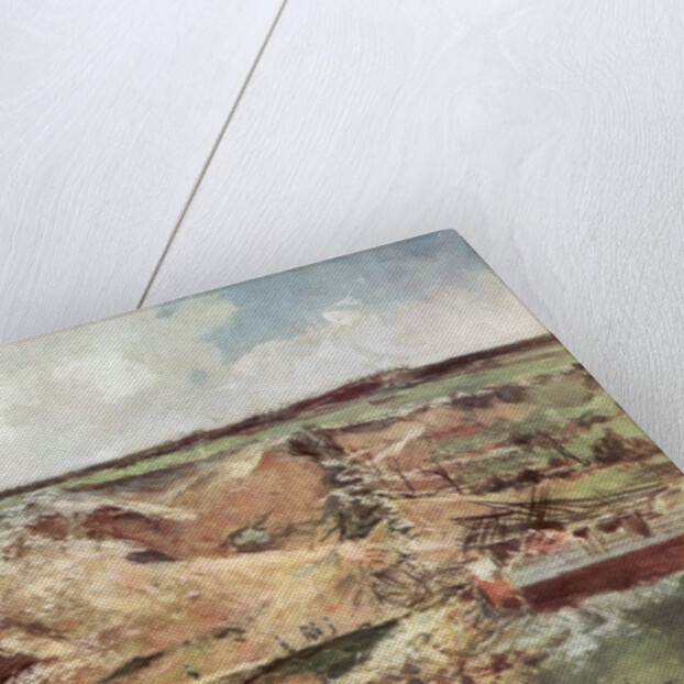 The Funnel of Carency by Francois Flameng