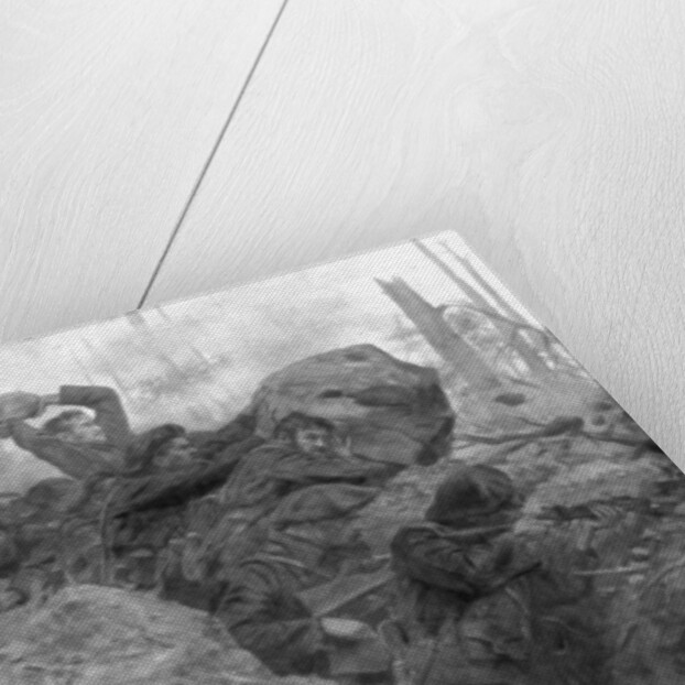 French Chasseurs Alpins fighting in Alsace during 1914 by J Simont