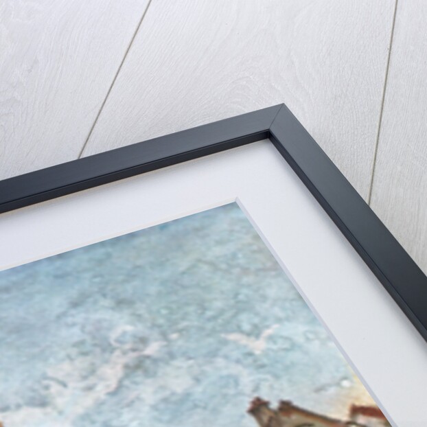 'The Ruins of Thann', Alsace by Charles-Jules Duvent