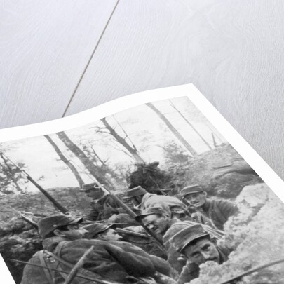 French troops in the trench system of Calonne, France, July 1915 by Anonymous