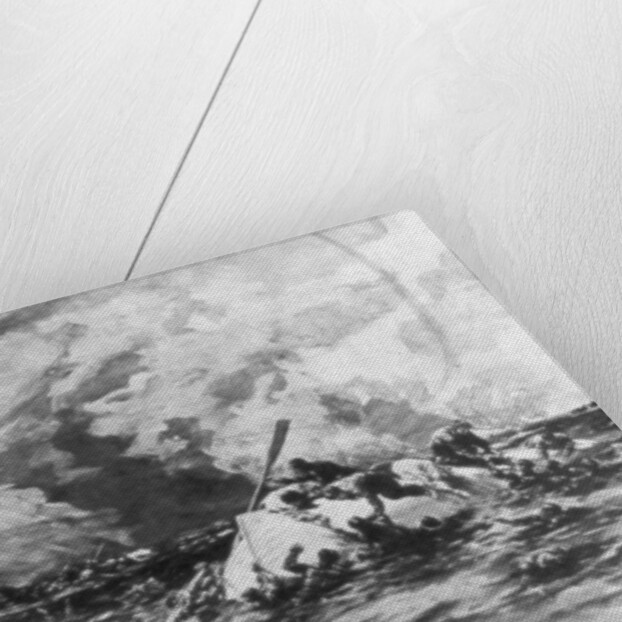 The lifeboats of RMS Lusitania by Samuel Begg