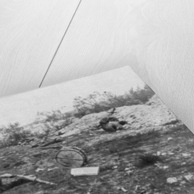 German dead, Second Battle of Champagne by Anonymous