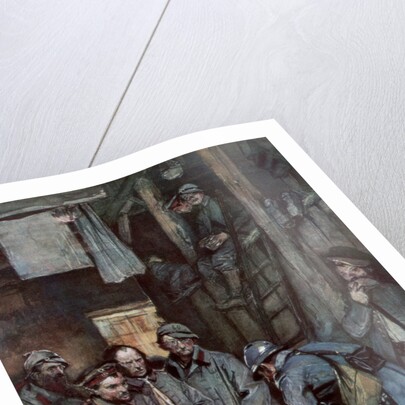 'German prisoners in Souville', Verdun, France by Anonymous