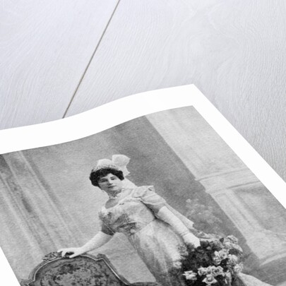 Baroness Orczy, British novelist, playwright and artist of Hungarian origin by Bassano Studio