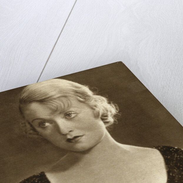 Constance Bennett, American actress by Anonymous