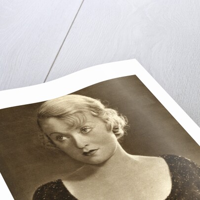 Constance Bennett, American actress by Anonymous