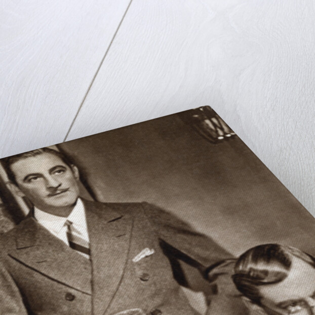 John Barrymore and Lionel Barrymore, American actors by Anonymous