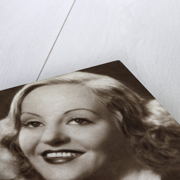 Tallulah Bankhead, American actress, talk-show host and bonne vivante by Anonymous