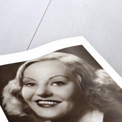Tallulah Bankhead, American actress, talk-show host and bonne vivante by Anonymous