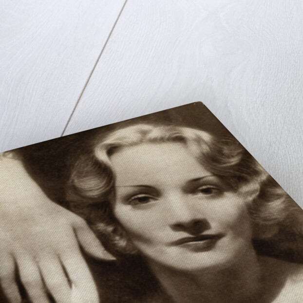 Marlene Dietrich, German-American actress by Anonymous