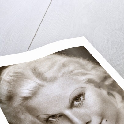 Jean Harlow, American film actress by Anonymous