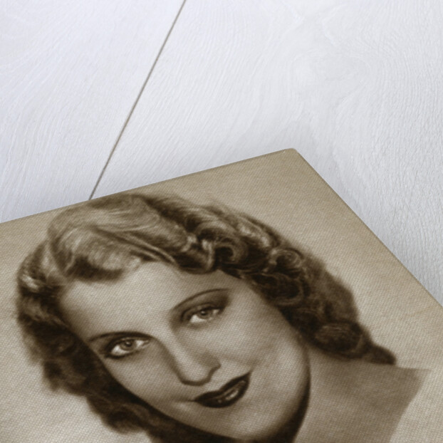 Jeanette MacDonald, American actress by Anonymous