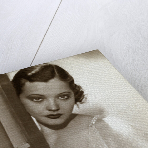 Sylvia Sidney, American actress by Anonymous