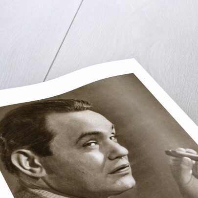 Edward Goldenberg Robinson, American stage and film actor, of Romanian origin by Anonymous