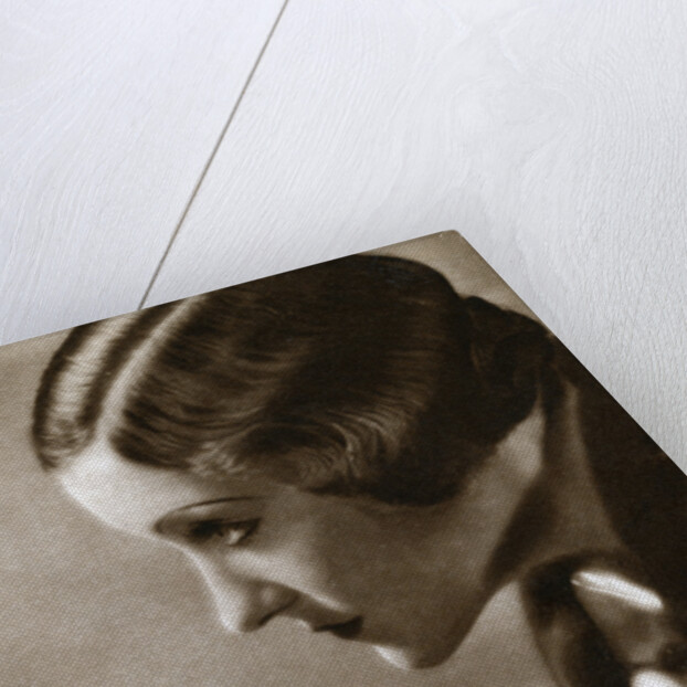 Gloria Swanson, American actress by Anonymous