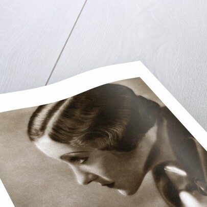 Gloria Swanson, American actress by Anonymous