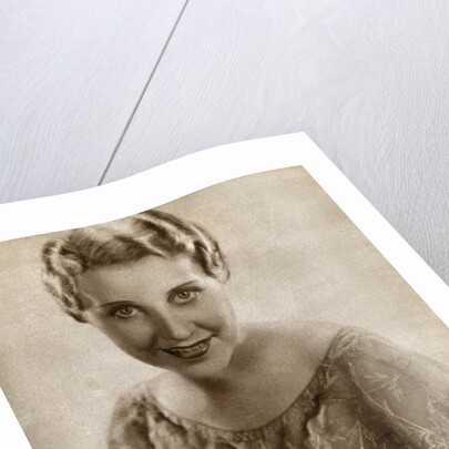 Genevieve Tobin, American actress by Anonymous