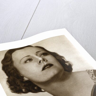 Irene Dunne, American actress by Anonymous