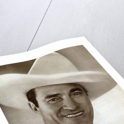 Tom Mix, American film actor by Anonymous