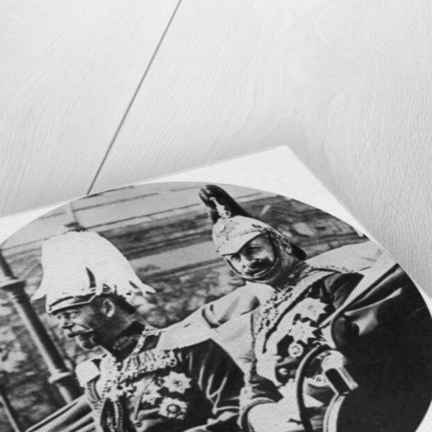 King George V of Great Britain and the German Kaiser, Berlin by Anonymous