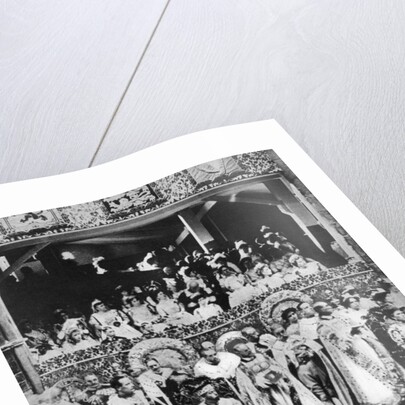 The coronation of King George V, Westminster Abbey by Anonymous