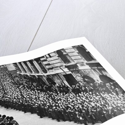 King George V's funeral procession, London, January 1936 by Anonymous