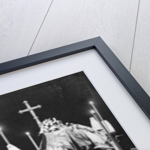 King George V lying in state in Westminster Hall, London, January 1936 by Anonymous