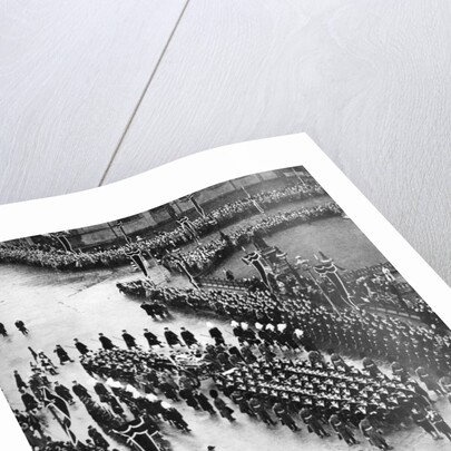 King George V's funeral procession passing out of Palace Yard, London by Anonymous