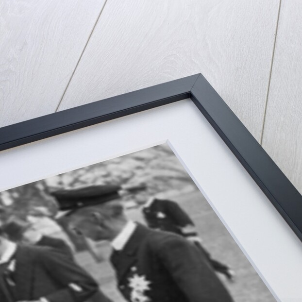 The Prince of Wales with the Empress and Crown Prince of Japan, Tokyo by Anonymous