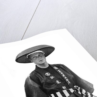 The Prince of Wales in Japanese costume, Japan by Anonymous