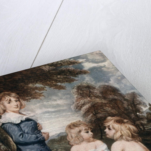 Children Bathing by L Edwards