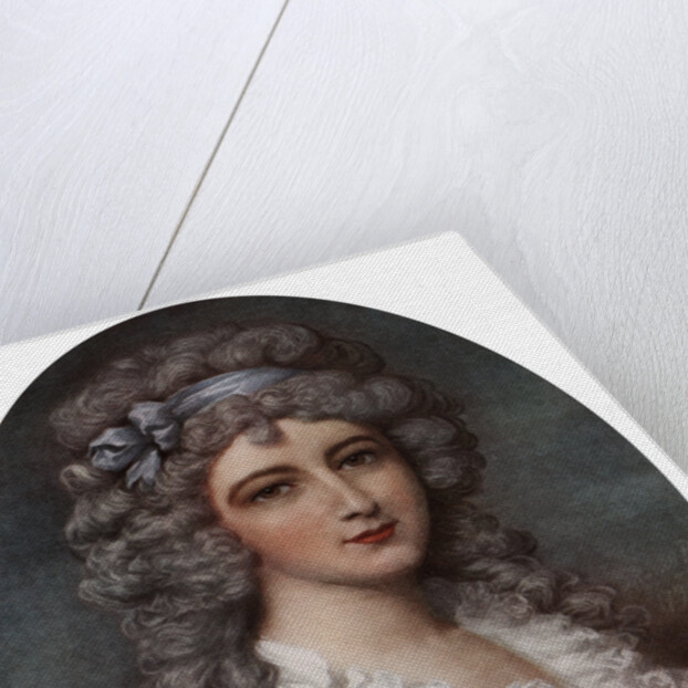 Portrait of a Young Lady by L Busiere