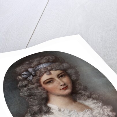 Portrait of a Young Lady by L Busiere