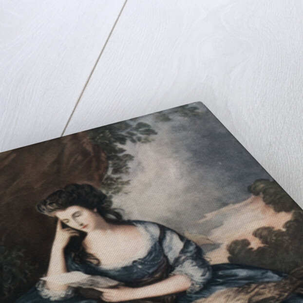 Lady Douglas in the Garden by Abel Jamas