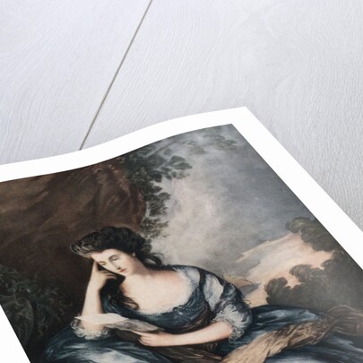 Lady Douglas in the Garden by Abel Jamas