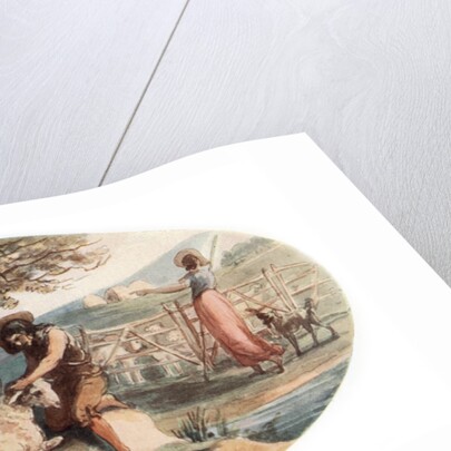 Sheep Shearing by William Hamilton