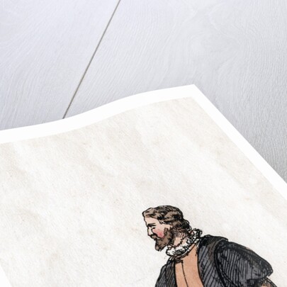 Court usher costume design for Shakespeare's play, Henry VIII by Anonymous