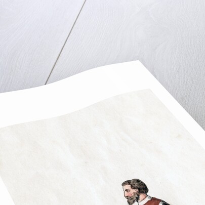 Baron, costume design for Shakespeare's play, Henry VIII by Anonymous