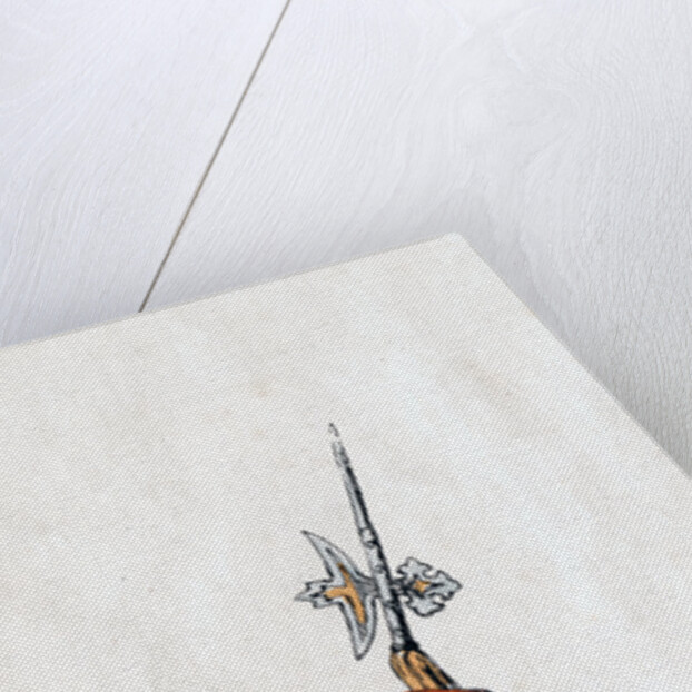 Guard, costume design for Shakespeare's play, Henry VIII by Anonymous